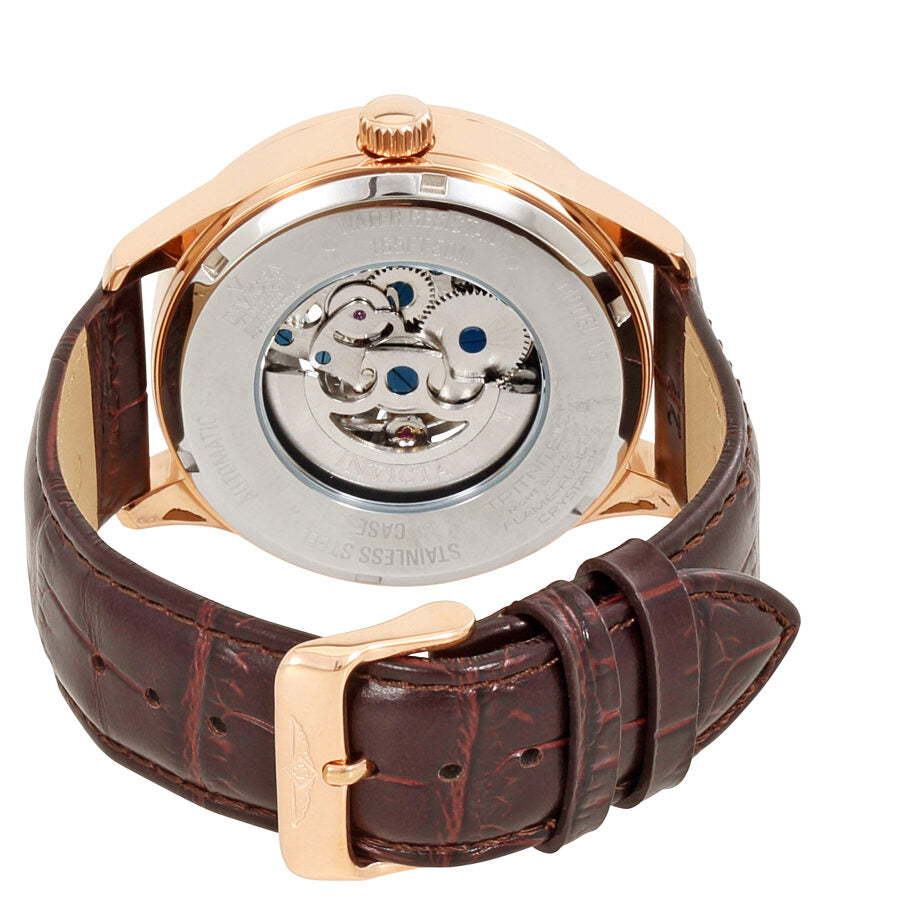 Invicta Vintage Objet D Art Automatic Silver Dial Men's Watch #22569 - Watches of America #3