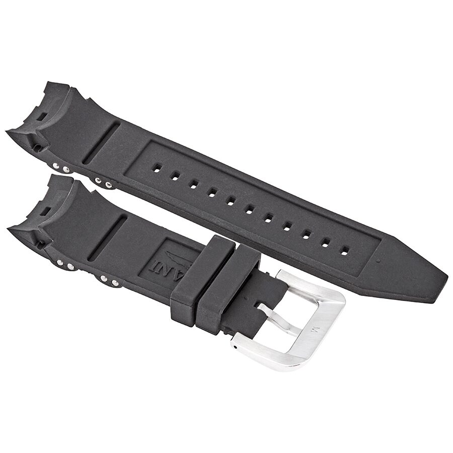 Invicta Watch 26mm Black Polyurethane Strap (for Pro Diver 6977) #C00190PUBLKSS - Watches of America #2
