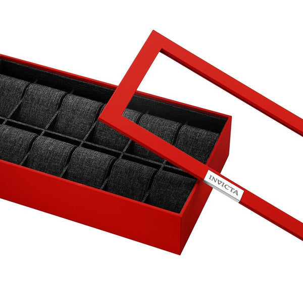 Stainless Steel Invicta Slot Watch Case Invicta Watch Box Grey 50