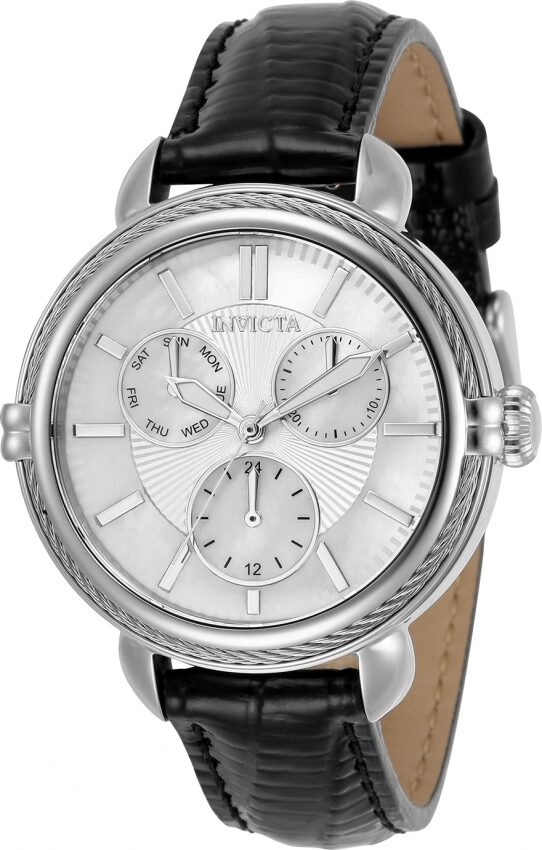 Invicta Wildflower Quartz White Dial Ladies Watch #30848 - Watches of America
