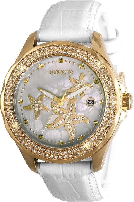 Invicta Wildflower Starfish Quartz Crystal Ladies Watch #32666 - Watches of America