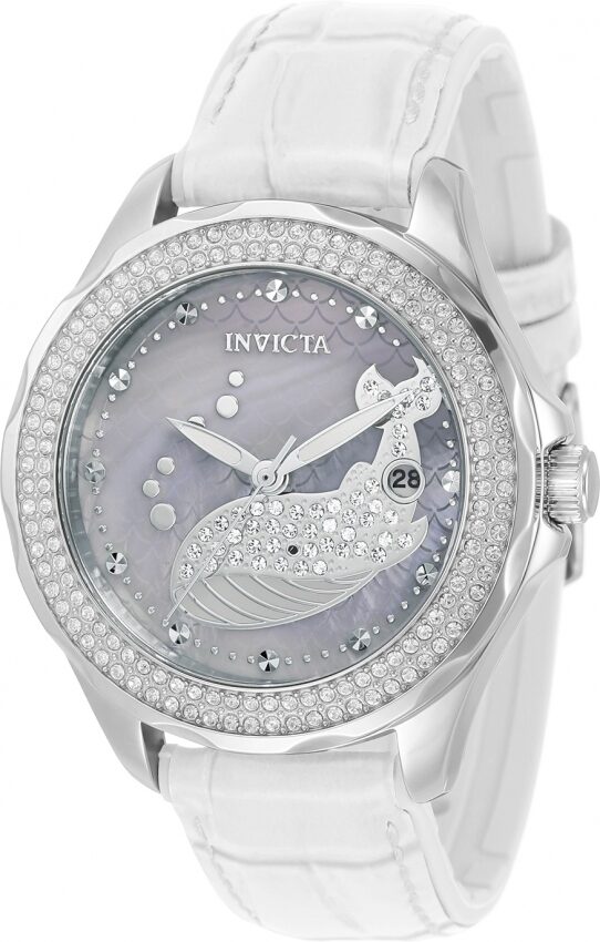 Invicta Wildflower Whale Quartz Crystal Ladies Watch #32670 - Watches of America