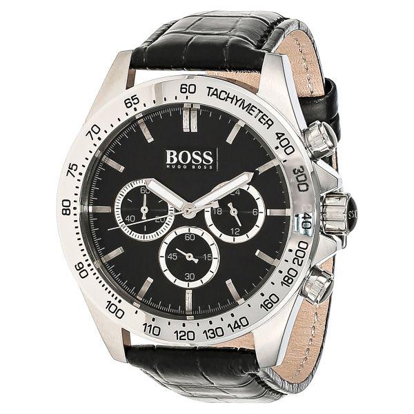Hugo Boss Ikon Chronograph Black Dial Men's Watch  1513178 - Watches of America