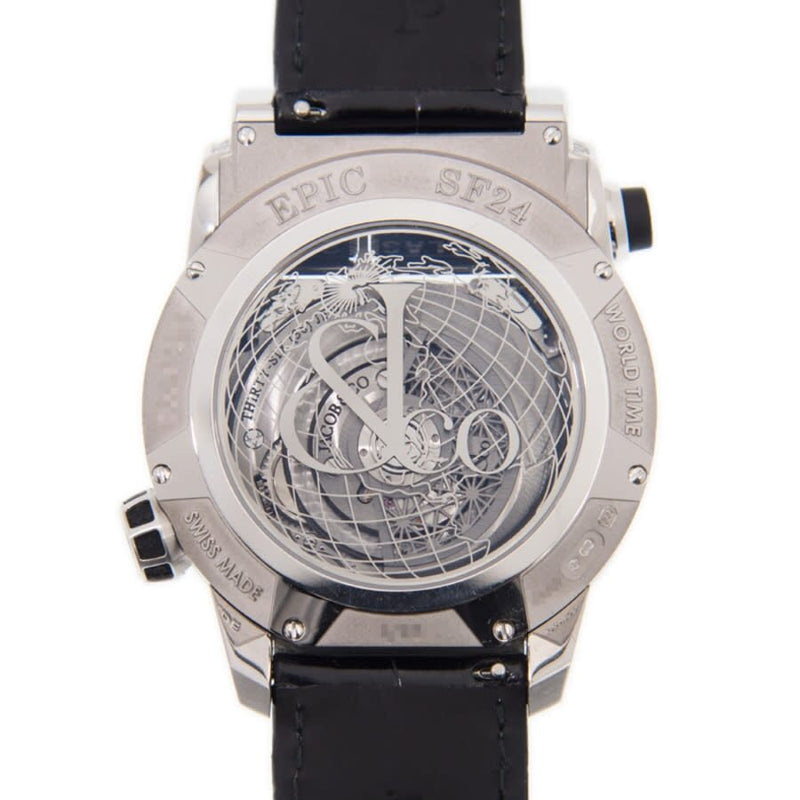 Jacob & Co. EPIC SF24 Automatic Diamond Black Dial Men's Watch #ES80230BDBDA - Watches of America #4