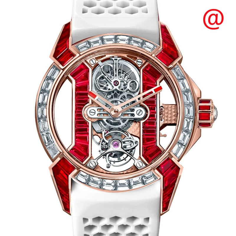 Jacob Co. Epic X Tourbillon Baguette Reloj de cuerda manual