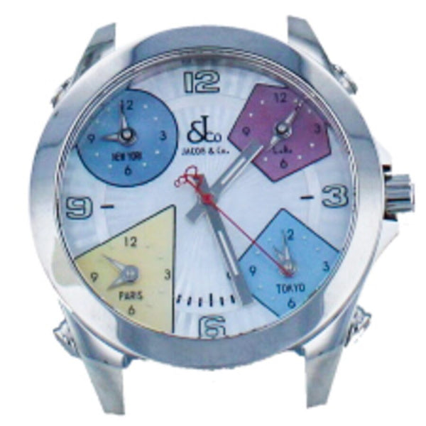 JACOB&CO ノベルティー Jacob & Co. Five Time Zone Quartz Factory Diamond Set