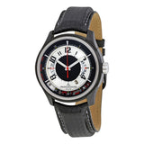Jaeger LeCoultre AMVOX AMVOX2 Titanium Grey Leather Men's Watch #Q192T470 - Watches of America
