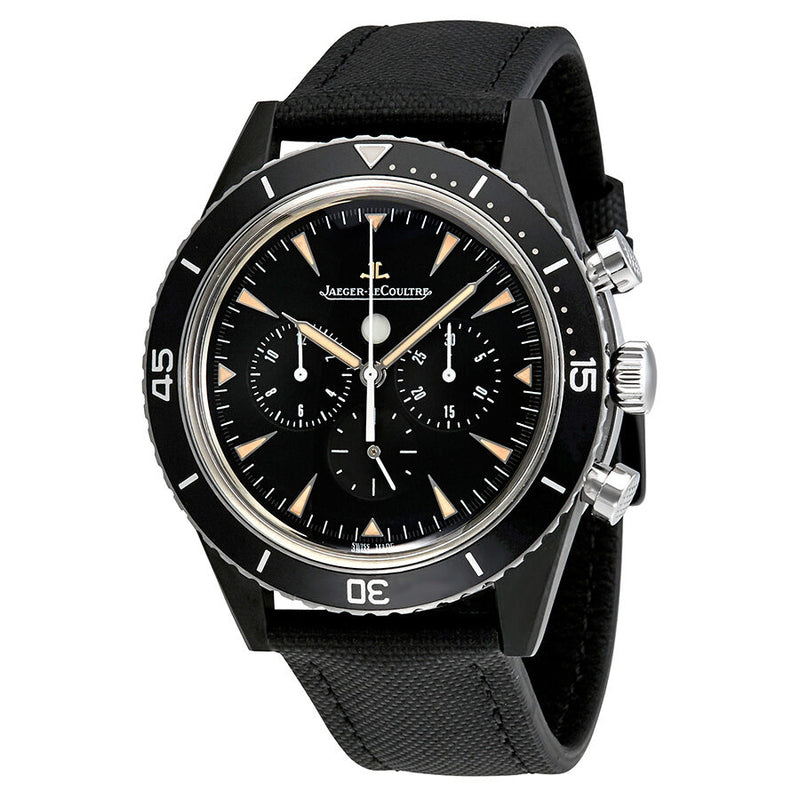 Jaeger LeCoultre Deep Sea Chronograph Vintage Cermet Automatic Men's Watch #Q208A57J - Watches of America