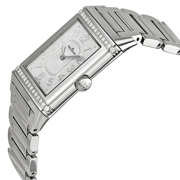 Jaeger LeCoultre Grand Reverso Lady Ultra Thin Silver Dial Stainless Steel Ladies Watch #Q3208121 - Watches of America #2