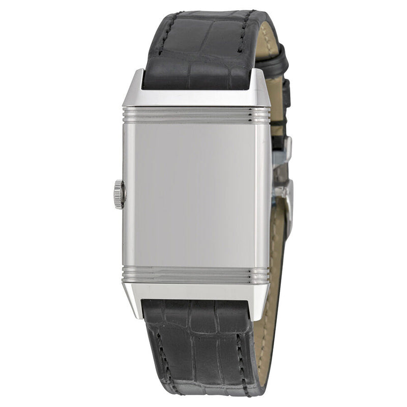 Jaeger Lecoultre Grande Reverso Automatic White Dial Black Leather Men's Watch #Q3808420 - Watches of America #4