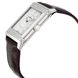 Jaeger LeCoultre Grande Reverso Lady Ultra Thin Diamond Stainless Steel Ladies Watch #Q3208421 - Watches of America #2