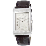 Jaeger LeCoultre Grande Reverso Lady Ultra Thin Diamond Stainless Steel Ladies Watch #Q3208421 - Watches of America