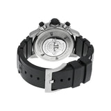 Jaeger LeCoultre Master Compressor Black Dial Titanium Black Rubber Men's Watch #Q186T670 - Watches of America #2