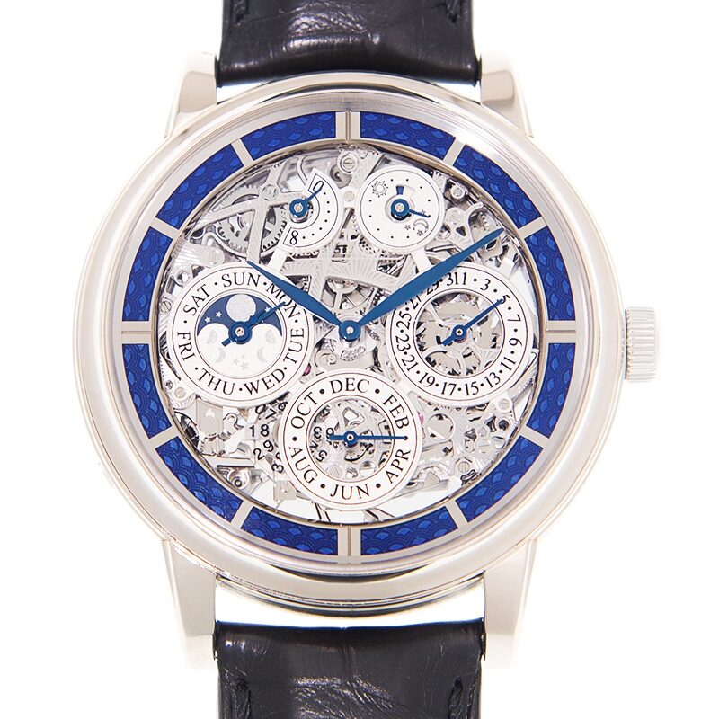 Jaeger LeCoultre Master Grande Tradition Skeleton Dial Men's Watch #Q50635SQ - Watches of America