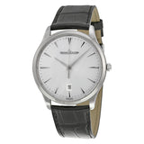 Jaeger LeCoultre Master Ultra Thin Date Silver Dial Men's Watch #Q1288420 - Watches of America