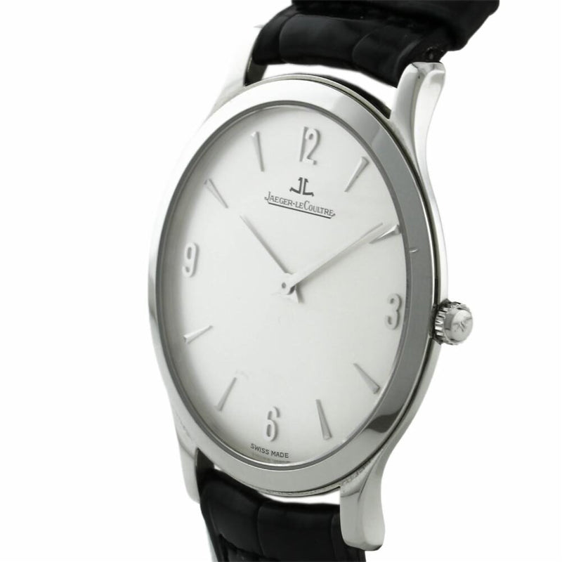 Jaeger LeCoultre Master Ultra Thin Manual Wind Stainless Steel Men's Watch #Q1458404 - Watches of America #3