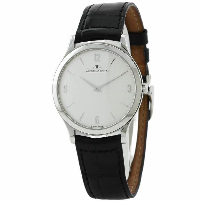 Jaeger LeCoultre Master Ultra Thin Manual Wind Stainless Steel Men's Watch #Q1458404 - Watches of America