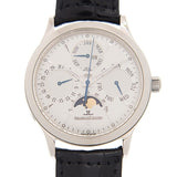 Jaeger LeCoultre Master Ultra Thin Perpetual Automatic Silver Dial Men's Watch #Q149842A - Watches of America