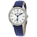 Jaeger Lecoultre Rendez-Vous Night & Day Small Silver Dial Diamond Ladies Watch #3468430 - Watches of America