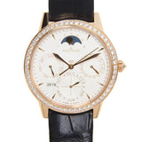 Jaeger LeCoultre Rendez-Vous Perpetual Calendar Silver Dial Ladies Watch #Q3492420 - Watches of America