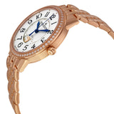 Jaeger LeCoultre Rendez-Vous Silver Dial 18kt Rose Gold Ladies Watch #Q3442120 - Watches of America #2