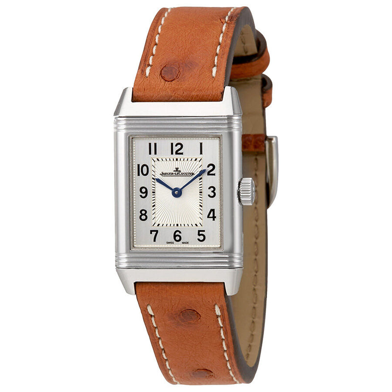 Jaeger LeCoultre Reverso Classic Silver Dial Ladies Hand Wound Watch #Q2608531 - Watches of America