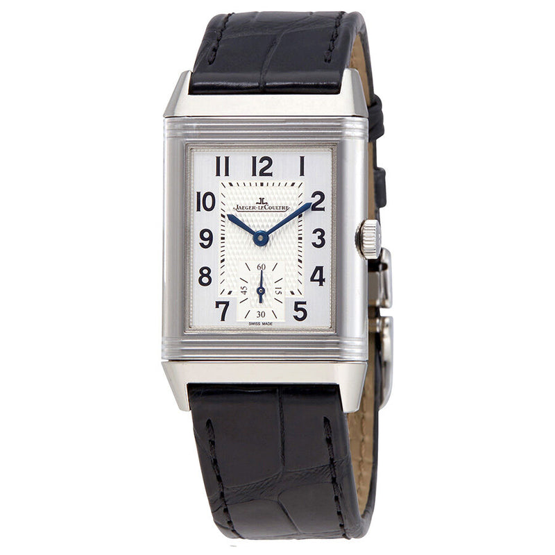 Jaeger LeCoultre Reverso Classic Silver Dial Men's Hand Wound Watch #Q2458420 - Watches of America
