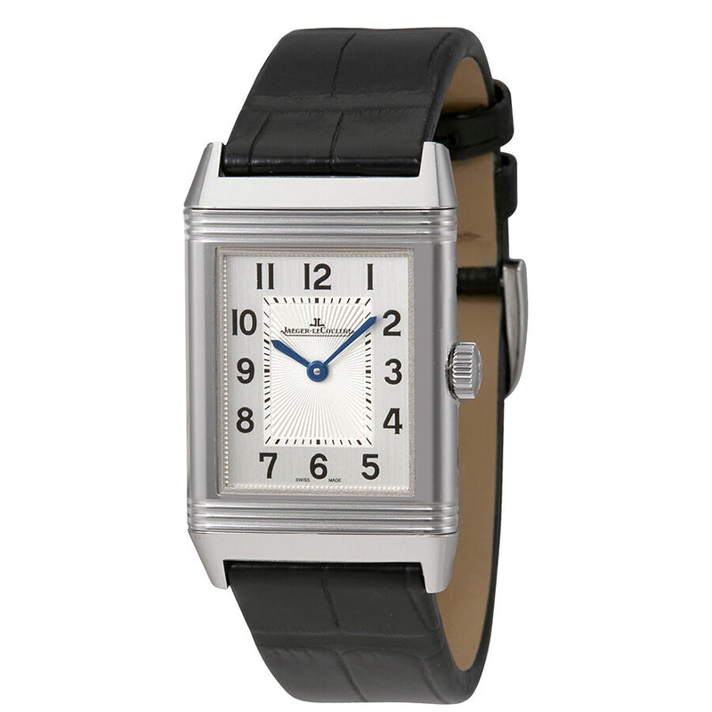 Jaeger LeCoultre Reverso Classic Silver Dial Men's Hand Wound Watch #Q2548520 - Watches of America