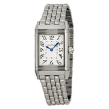 Jaeger LeCoultre Reverso Duetto Silver Dial Ladies Watch #Q2568102 - Watches of America