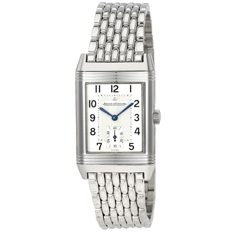 Jaeger LeCoultre Reverso Grande Taille Silver Dial Men's Watch #Q2708110 - Watches of America