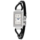 Jaeger LeCoultre Reverso One Cordonnet Silver Dial Ladies Watch #Q3268520 - Watches of America