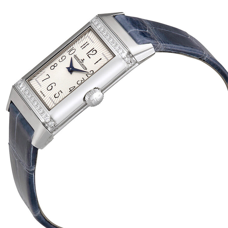 Jaeger LeCoultre Reverso Silver Dial Ladies Diamond Watch #Q3288420 - Watches of America #2