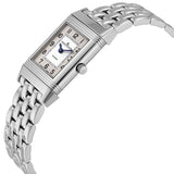 Jaeger LeCoultre Reverso White Dial Stainless Steel Ladies Watch #Q2608110 - Watches of America #2