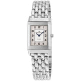 Jaeger LeCoultre Reverso White Dial Stainless Steel Ladies Watch #Q2608110 - Watches of America