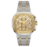 JBW Heist Quartz Diamond Gold Dial Men's Watch #J6380B - Watches of America
