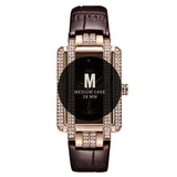 JBW Mink Quartz Diamond Crystal Brown Dial Ladies Watch #J6358L-B - Watches of America #5