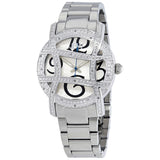 JBW Olympia Silver Dial Diamond Ladies Watch #JB-6214-B - Watches of America