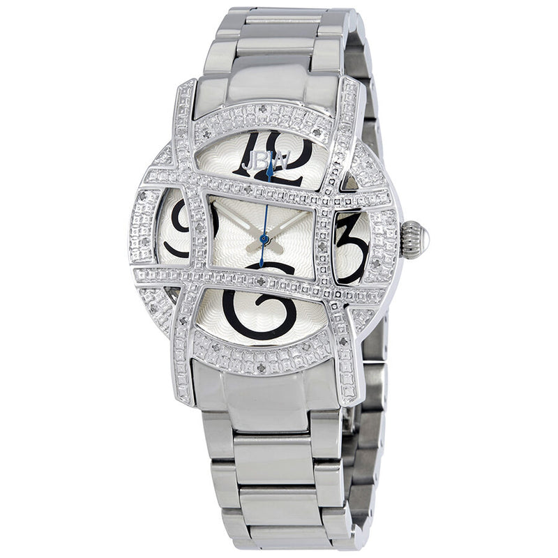 Diamond Watch Jbw Womens Watches JBW Olympia Silver Dial Diamond
