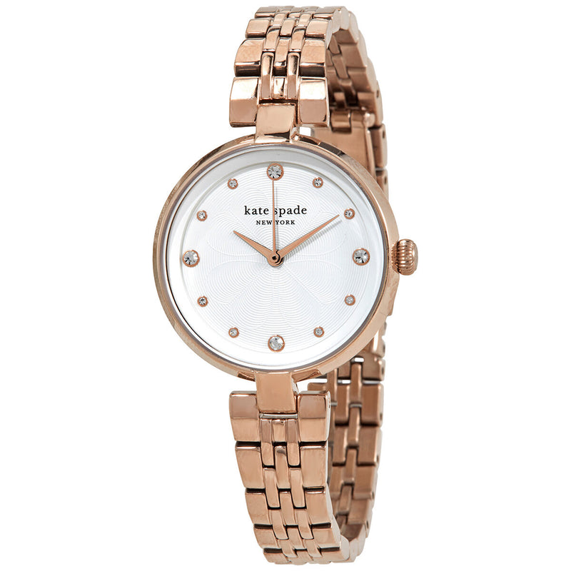Kate Spade Annadale Quartz Crystal White Dial Ladies Watch #KSW1594 - Watches of America
