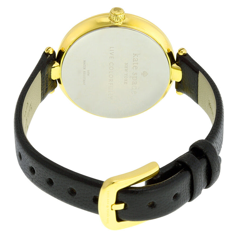 Kate Spade Holland Gold Sunray Dial Ladies Watch #1YRU0811 - Watches of America #3