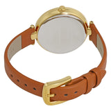 Kate Spade Holland White Dial Brown Leather Ladies Watch #KSW1156 - Watches of America #3
