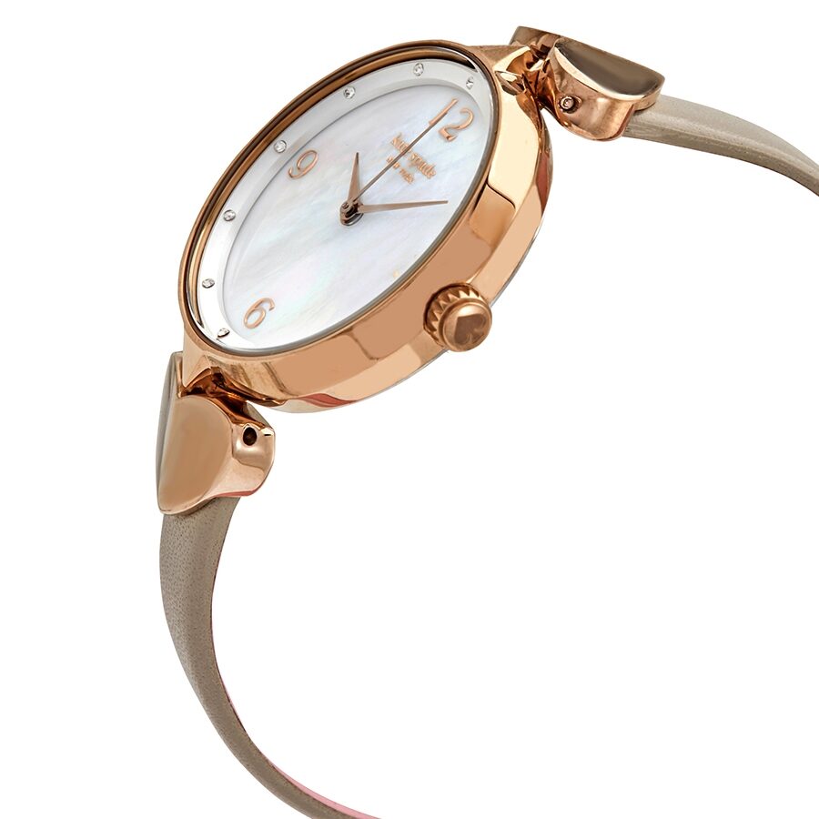 Kate Spade Hollis Quartz Crystal Mother of Pearl Dial Ladies Watch