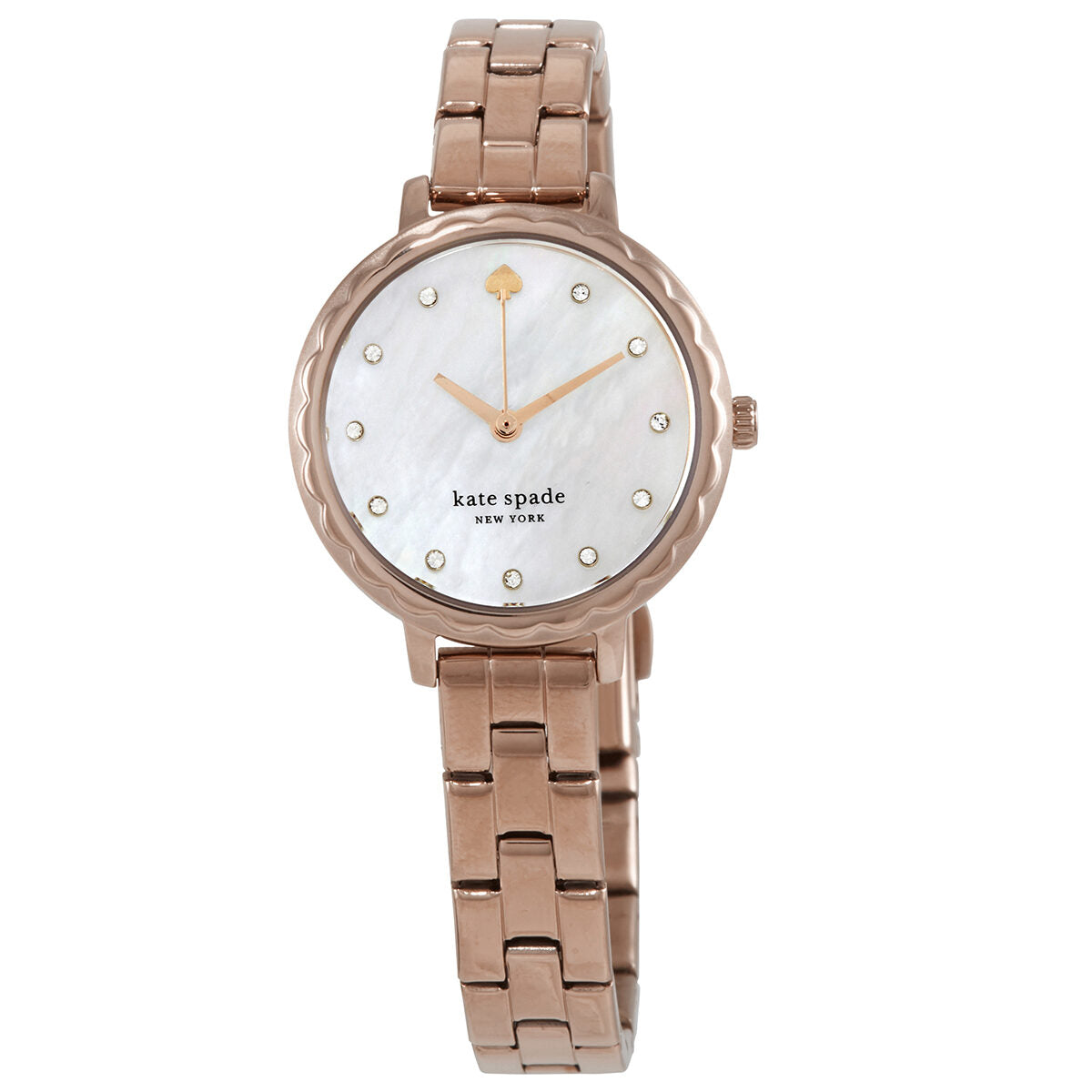 Morningside Scallop Rose Gold Tone Bracelet Watch | Kate Spade New York