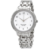 Kate Spade New York Morningside Quartz Crystal White Dial Ladies Watch #KSW1551 - Watches of America