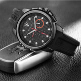 Reloj Maserati Sfida Cronógrafo Esfera Negra Hombre R8851123007