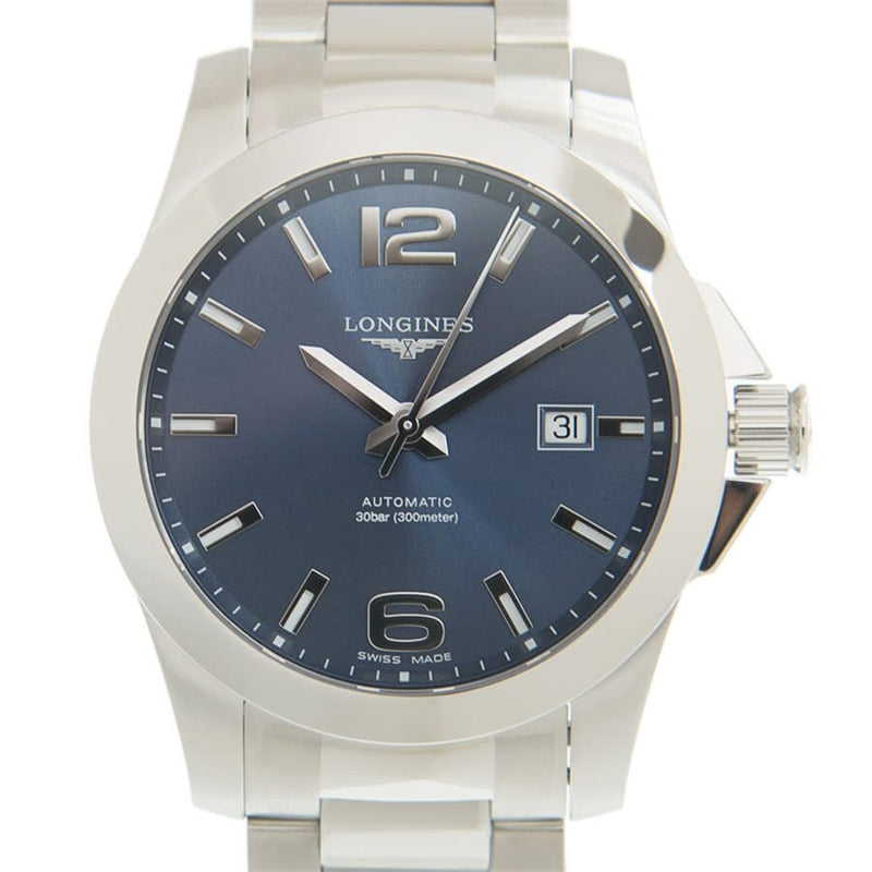 Longines Conquest Automatic Blue Dial Men's 41 mm Watch #L3.777.4.99.6 - Watches of America #2