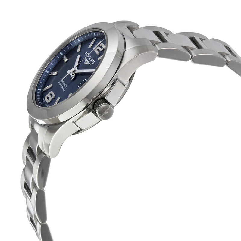 Longines Conquest Automatic Blue Dial Stainless Steel Ladies Watch #L3.276.4.99.6 - Watches of America #2