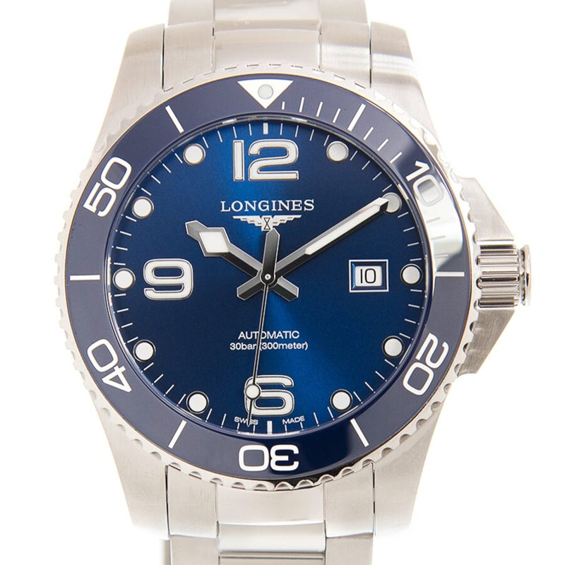 Longines Conquest Automatic Blue Dial Men's 43 mm Watch #L3.782.4.96.6 - Watches of America #2