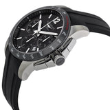 Longines Conquest Black Dial Chronograph Black Rubber Men's Watch #L27444562 - Watches of America #2