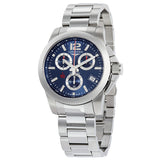 Longines Conquest Chrono Blue Dial Men's Watch #L3.700.4.96.6 - Watches of America